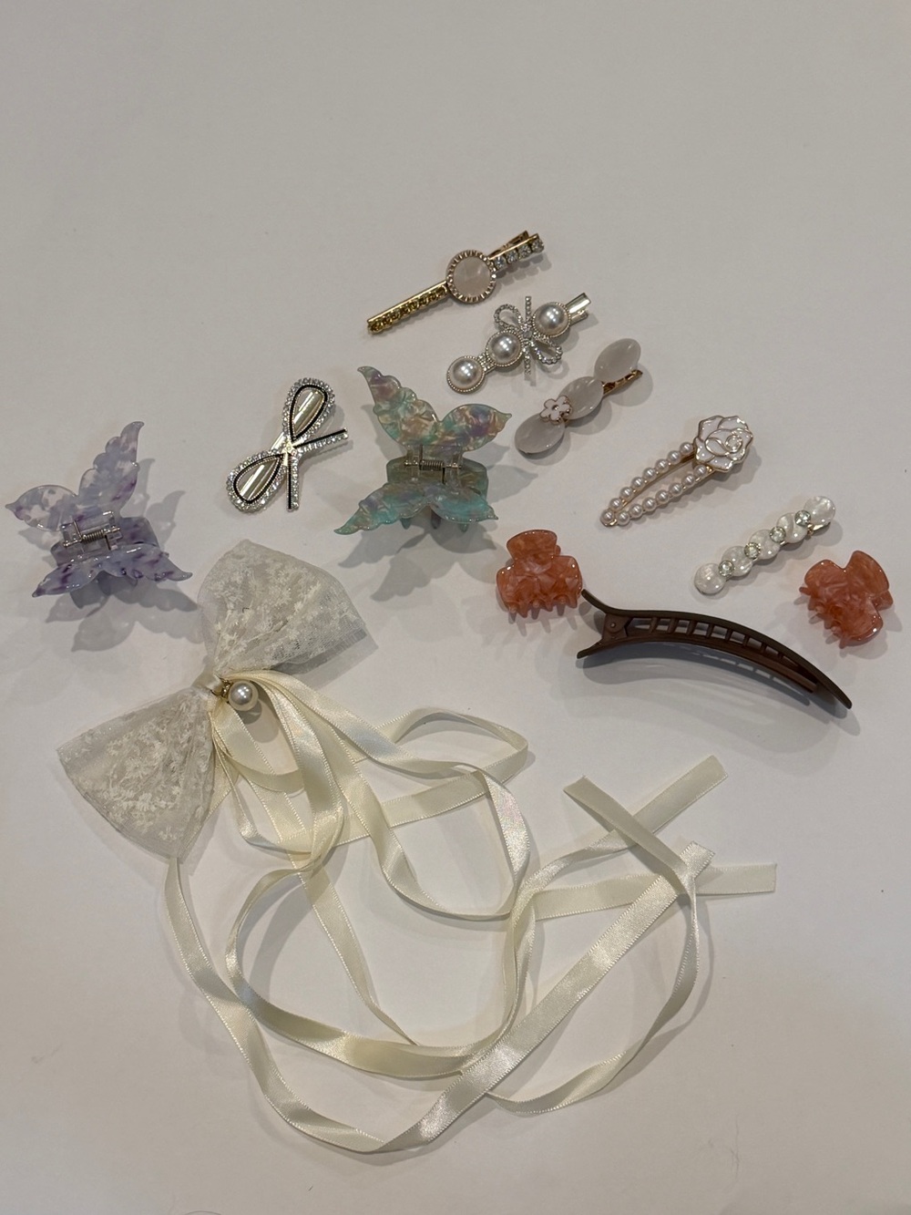 Women’s Hair Claw and Hair Clip Set